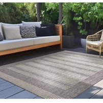 Kép 2/3 - CASA 601 EZÜST 120X170 CM KÜL- ÉS BELTÉRI SZŐNYEG