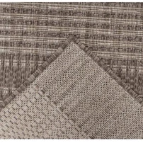 Kép 3/3 - CASA 601 TAUPE 80X150 CM KÜL- ÉS BELTÉRI SZŐNYEG