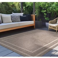 Kép 2/3 - CASA 603 TAUPE 160X230 CM KÜL- ÉS BELTÉRI SZŐNYEG