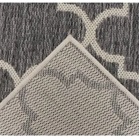 Kép 2/3 - CASA 604 EZÜST 120X170 CM KÜL- ÉS BELTÉRI SZŐNYEG