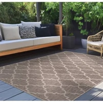 Kép 3/3 - CASA 604 TAUPE 200X290 CM KÜL- ÉS BELTÉRI SZŐNYEG