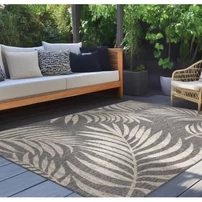 Kép 3/3 - CASA 607 EZÜST 200X290 CM KÜL- ÉS BELTÉRI SZŐNYEG
