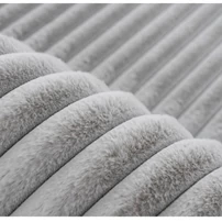 Kép 2/3 - Plush szőnyeg 500 ezüst 80x150 cm