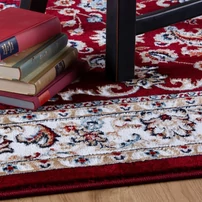 Kép 3/3 - Isfahan 741 red szőnyeg 80*150 Cm