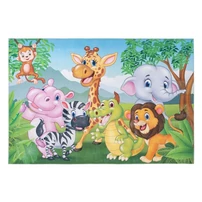 Kép 3/4 - Torino Kids 239 dzsungel gyerekszőnyeg 160x230 cm