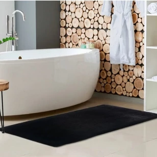 Heaven mats 800 black fürdőszobaszőnyeg 40*60 cm 