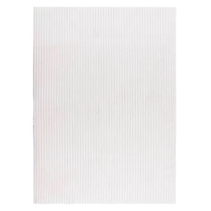 PLUSH SZŐNYEG 500 TÖRTFEHÉR 80X150 CM