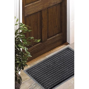 Maxi dry stripe anthracite lábtörlő 40*60