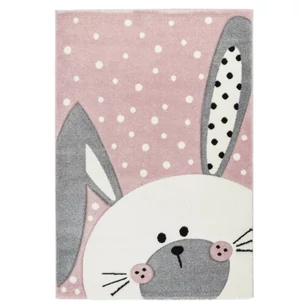 Amigo 324 pink gyerekszőnyeg nyuszis 80x150 cm