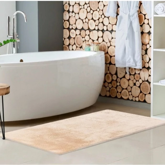 Heaven mats 800 beige fürdőszobaszőnyeg 67*110 cm 