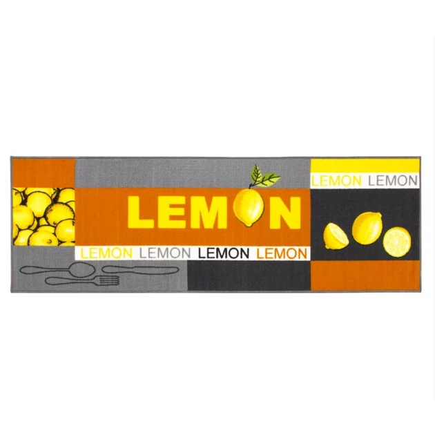 Konyhai futószőnyeg Lemon 50x150 cm gumiháton