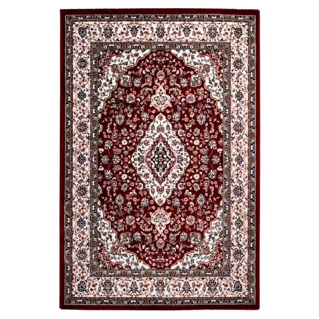 Isfahan 740 red szőnyeg 80*150 Cm