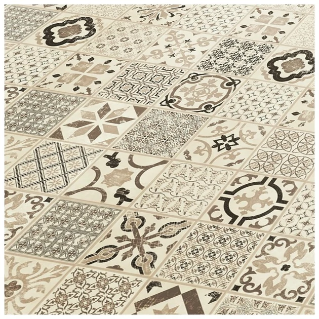 Starfloor Click 30 retro - black-white vízálló padló
