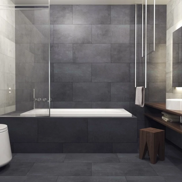 Ceramin 45835 nero vízálló falburkolat